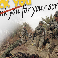 Fuck You for your service