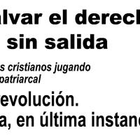 Votar para salvar el derecho al aborto es un engaño sin salida