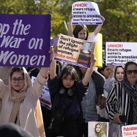 Pakistan, IWD 2023: Afghan women refugees in Pakistan.