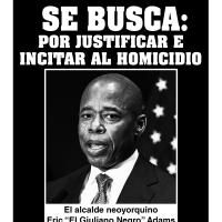 poster wanted adams-giuliani spanish