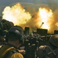 Ukraine battles at Bakhmut, May 2023.