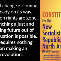 Radical change is coming. It is already on its way. Abortion rights are gone. …Wrenching a just and liberating future out of this situation is possible, but it requires nothing less than making an actual revolution