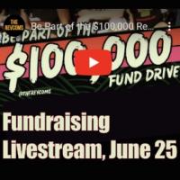 Fundraising livestream June 25