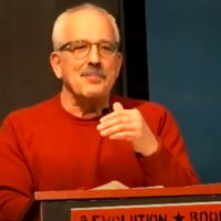 Raymond Lotta at Revolution Books in New York.