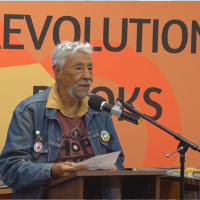 Rafael Jesús González, first Poet Laureate of Berkeley in 2017, reading “The Hair of Women, for Jina Mahsa Amini.”