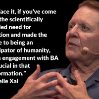 “Let’s face it, if you’ve come to see the scientifically grounded need for revolution and made the rupture to being an emancipator of humanity, serious engagement with BA was crucial in that transformation.” –Michelle Xai
