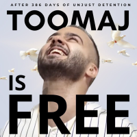 On November 18 rebel rapper in Iran, Toomaj Salehi, was free on bail after 386 days of detention, including 252 days in solitary confinement under horrific conditions of torture and isolation.