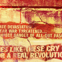 Climate devastation... Nuclear war threatened... The direct danger of all-out fascism...