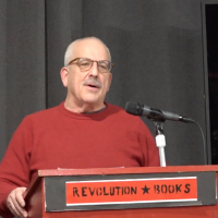 Raymond Lotta spoke at an emergency program at Revolution Books in New York City on December 14, 2023.