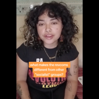 VIDEO: Luna Hernandez: What makes @therevcoms different from all the other socialist groups on campus?