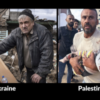 Ukraine... Palestine