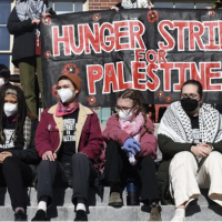 A group of 19 Palestinian and Jewish students began a 9-day pro-Palestinian hunger strike February 2, 2024. The hunger strike follows months of protests against the Israel-Gaza war on Brown University’s campus.