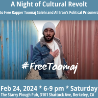 Come to a night of poetry reading, song, and dancing at Berkeley’s iconic Starry Plough Pub, Saturday, February 24, 6-9 pm.