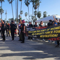 International Women’s Day in Los Angeles.