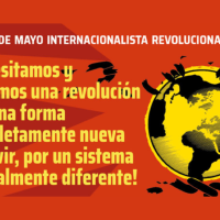 Poster for May Day from the Revolutionary Communist Group, Colombia