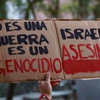Mexico City protest against genocide in Palestine, May 28, 2024.