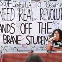 VIDEO: Teach-in in South Central, LA, on the U.S.-Israeli genocide of the palestinian people, June 9.