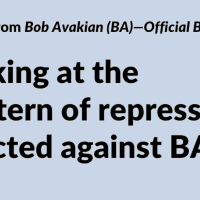 Excerpt from Bob Avakian (BA)—Official Biography: Looking at the “pattern of repression directed against BA”