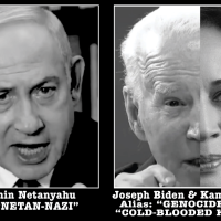 Netanyahu, Biden, Harris