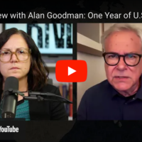 VIDEO: Interview with Alan Goodman: One Year of U.S./Israeli Genocide In Gaza