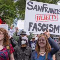 On Saturday, April 19, nearly 1,500 people poured into the streets of San Francisco in one of the largest local actions of the day as part of nationwide protests called by 50501.