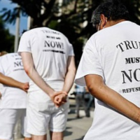 Sights and Sounds of protest July 17