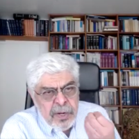 Nasser Mohajer speaking on Zoom with IEC, July 29, 2025.