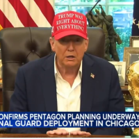 Screengrab of Trump in Oval Office