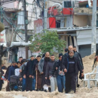 Israeli army forcibly displace Palestinians from Tulkarm, September 13, 2025.