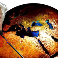 Trump & globe