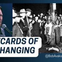 Bob Avakian: They're selling postcards of the hangings