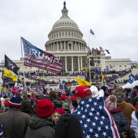 On January 6, 2021, a group of thousands, with armed and organized fascist forces at its core, stormed Congress in an attempt to stop it from confirming Joe Biden as the new president.