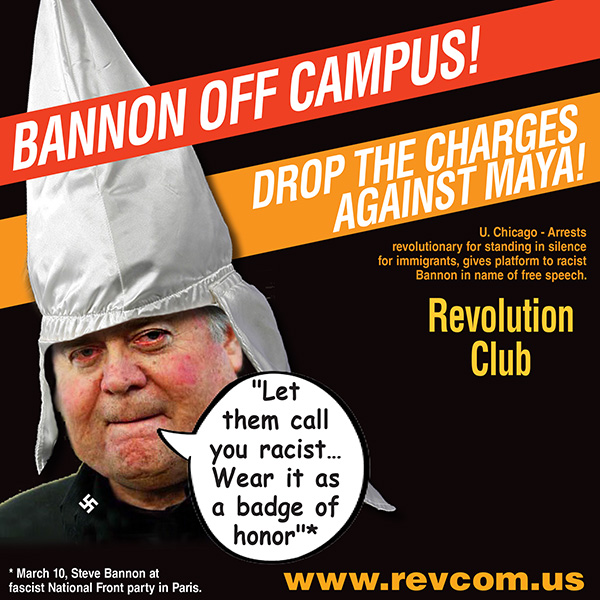 Bannon off campus