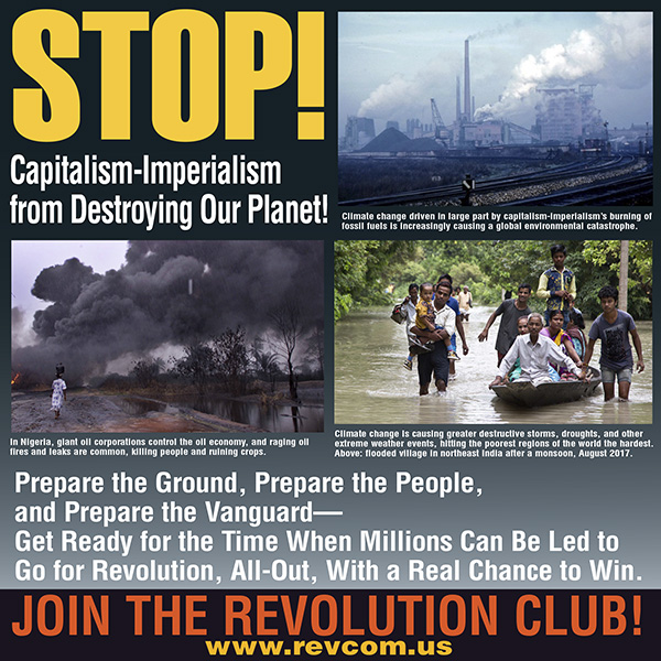 Stop capitalism-imperialism from destroying our planet