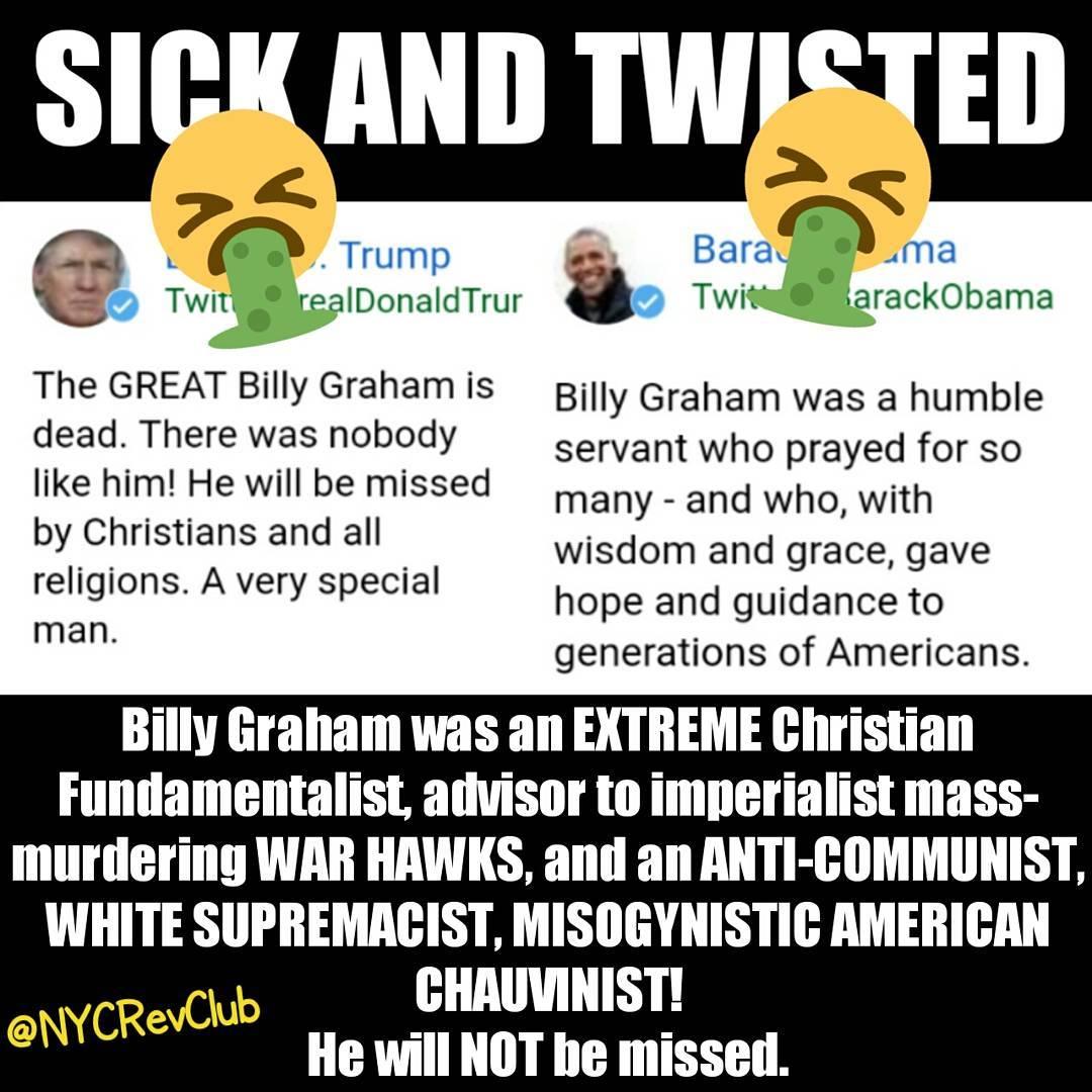 Billy Graham will not be missed