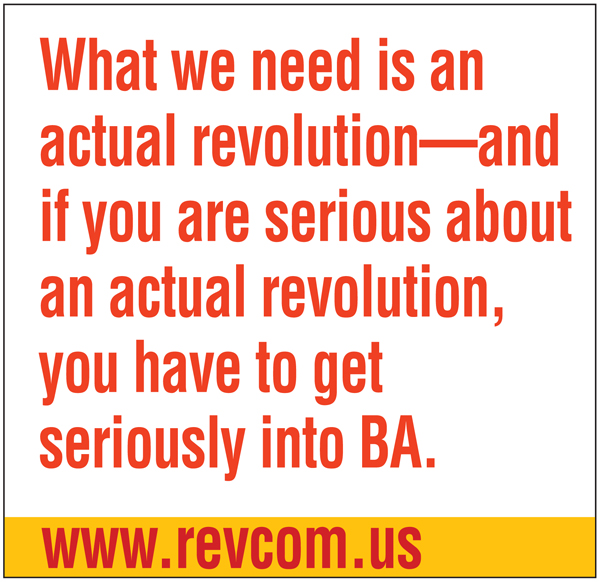 What we need is an actual revolution