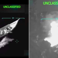 Venezuelan boat and bombing of boat, September 2, 2025.